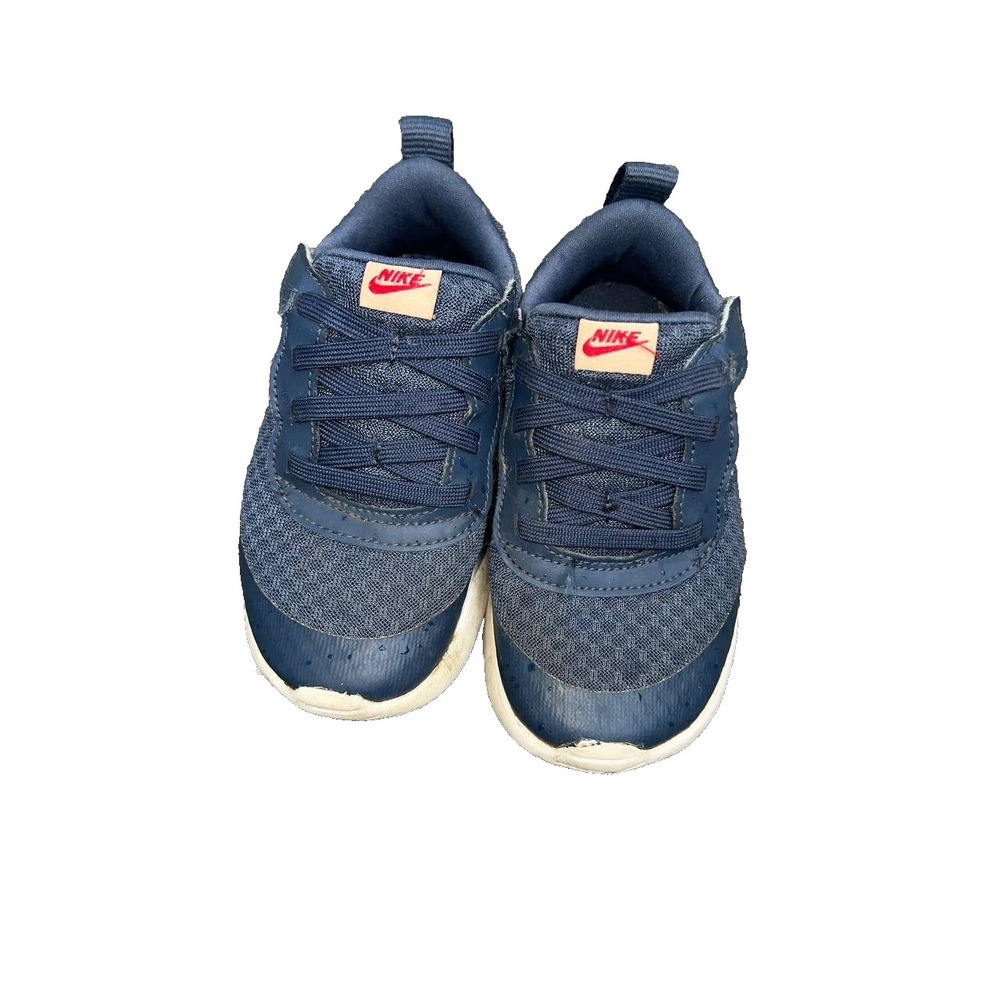 Nike Kids Tanjun EasyOn  Sneakers Obsidian/White/Navy Size 8.5 S000202